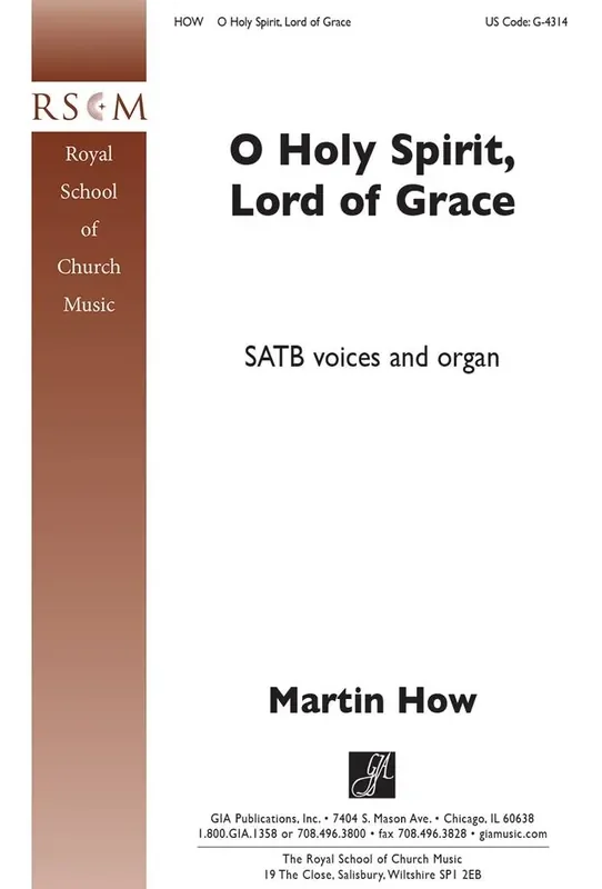 Charles Villiers Stanford O Holy Spirit, Lord of Grace Gemischter Chor mit Begleitung
