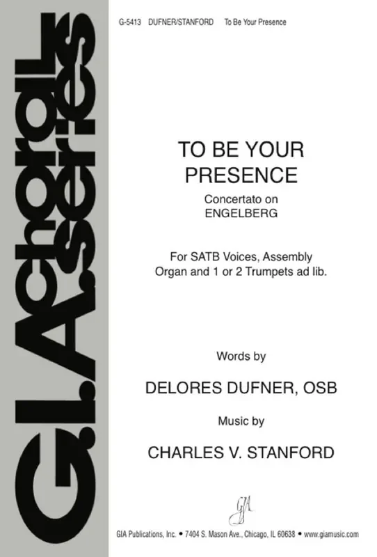 Charles Villiers Stanford To Be Your Presence Gemischter Chor mit Begleitung