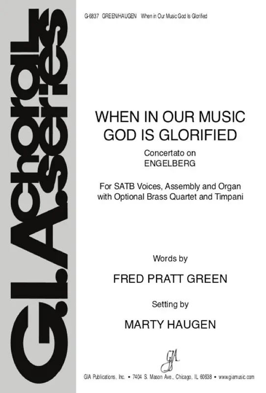 Charles Villiers Stanford When, in Our Music, God Is Glorified – s (Arr. Marty Haugen) Gemischter Chor mit Begleitung