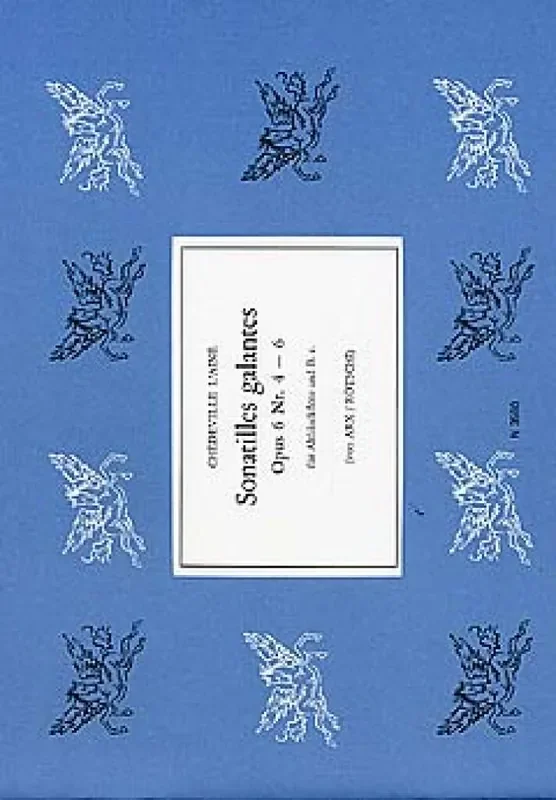 Chedeville Sonatilles Galantes Op.6/4-6 Altblockflöte mit Begleitung