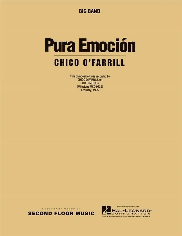 Chico O‘Farrill Pura Emocion Jazz Ensemble