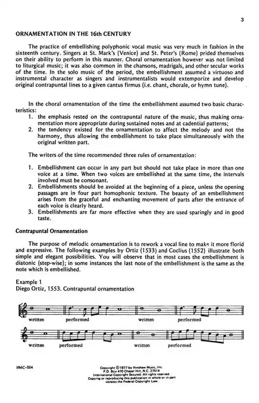 Choral Ornamentation Gemischter Chor mit Begleitung