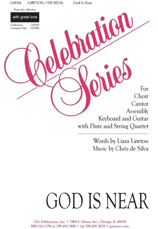 Chris de Silva God Is Near Gemischter Chor mit Ensemble