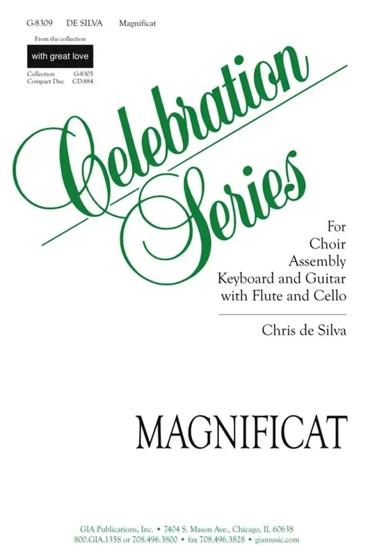 Chris de Silva Magnificat – instrument part Gemischter Chor mit Begleitung