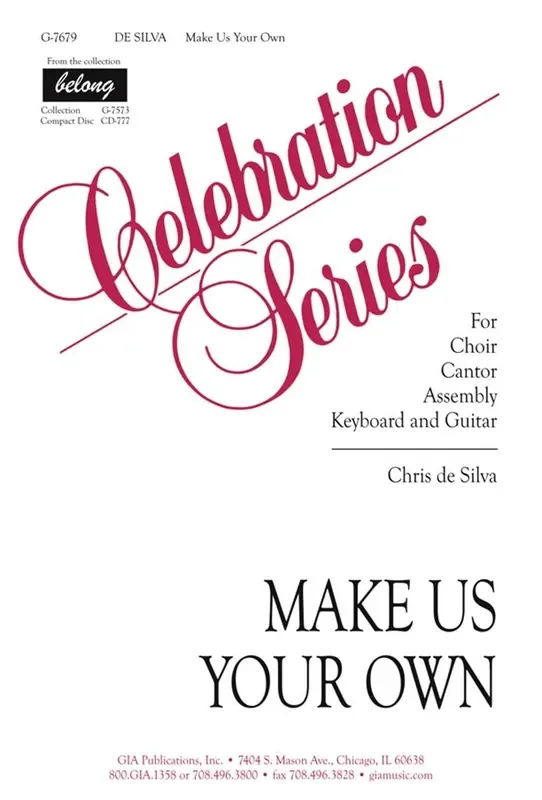 Chris de Silva Make Us Your Own Gemischter Chor mit Klavier/Orgel