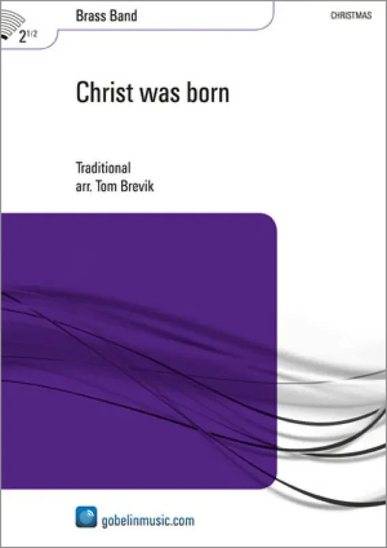 Christ was born (Arr. Tom Brevik) Brass Band