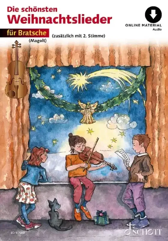 Christa Estenfeld-Kropp Die schönsten Weihnachtslieder (Arr. Hans Margolt) Viola Solo