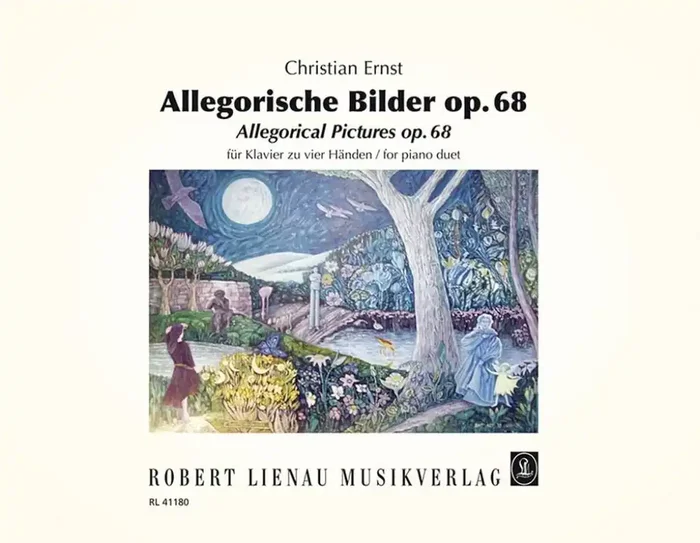 Christian Ernst Allegorische Bilder Op. 68 Klavier vierhändig