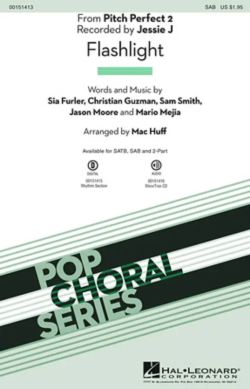 Christian Guzman Flashlight (Arr. Mac Huff) Gemischter Chor mit Begleitung