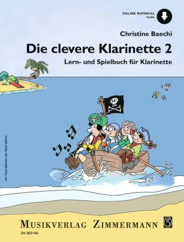 Christine Baechi Die clevere Klarinette Band 2 Klarinette Solo