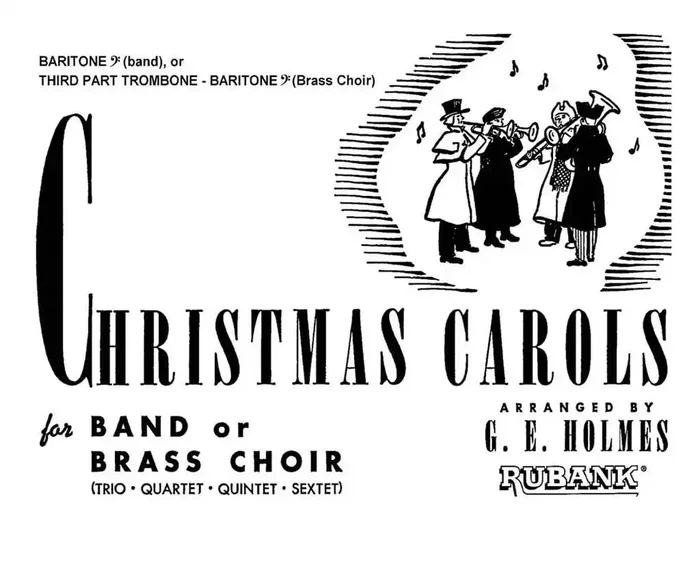 Christmas Carols for Band or Brass Choir (Arr. G. E. Holmes) Blasorchester