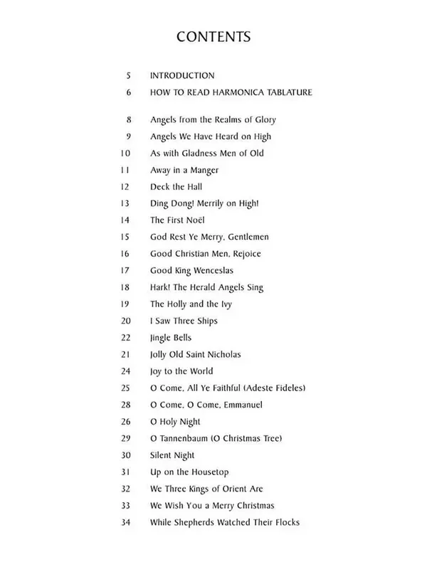 Christmas Classics for Harmonica Mundharmonika