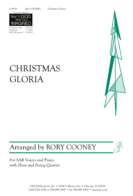 Christmas Gloria (Arr. Rory Cooney) Gemischter Chor mit Klavier/Orgel