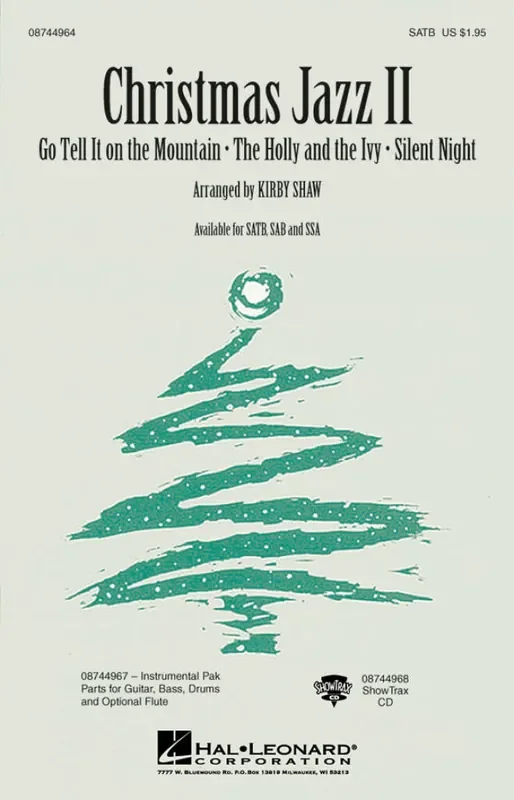 Christmas Jazz II Collection (SATB) (Arr. Kirby Shaw) Gemischter Chor mit Begleitung