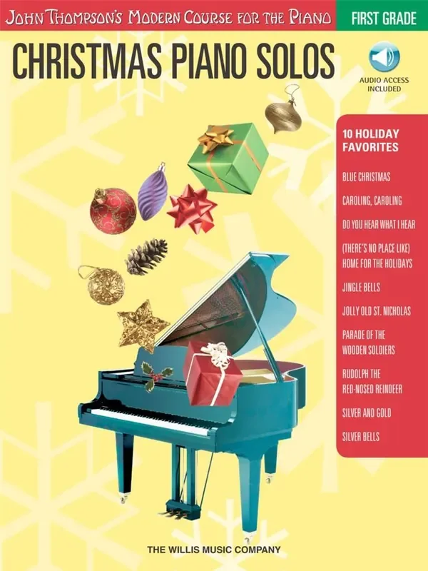 Christmas Piano Solos First Grade