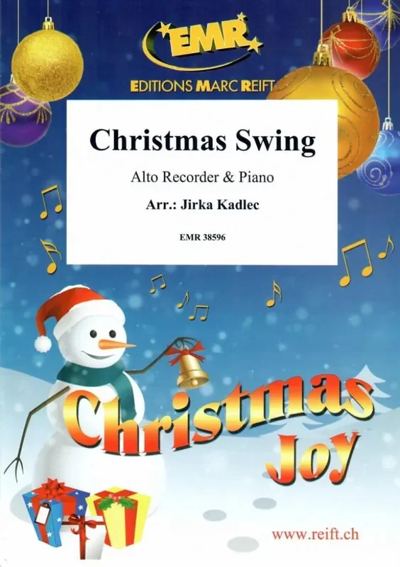 Christmas Swing (Arr. Jirka Kadlec) Altblockflöte mit Begleitung