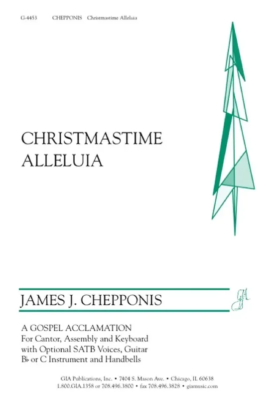 Christmastime Alleluia – Full Score Gemischter Chor mit Klavier/Orgel