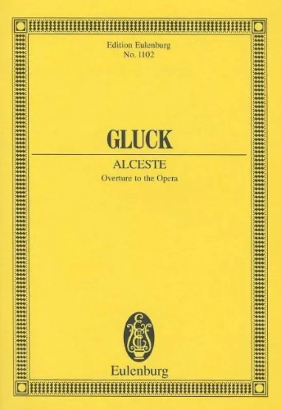 Christoph Willibald Gluck Alceste Ouverture Orchester