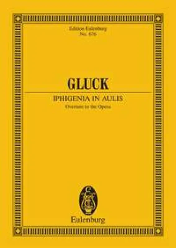 Christoph Willibald Gluck Ifigenia In Aulide, Ouverture (Altmann) Orchester