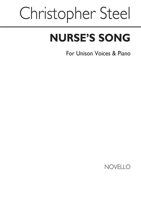 Christopher Steel Nurse‘s Song Unison And Piano Gesang mit Klavier