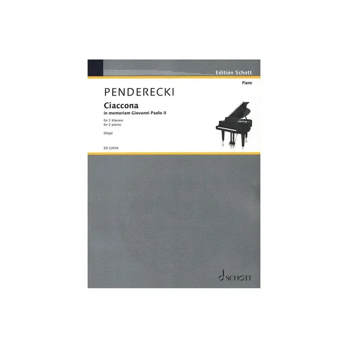 Ciaccona – In memoriam Giovanni Paolo 2