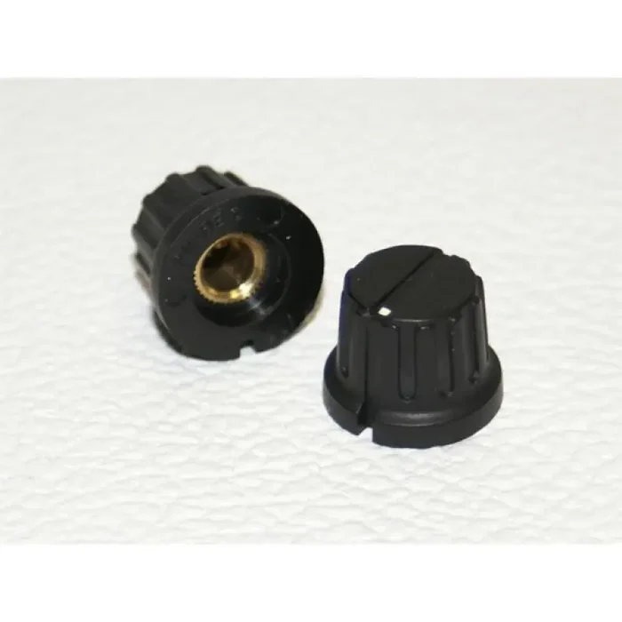Classic Pointer Knob, black 20 mm