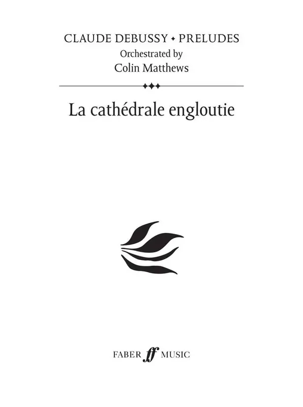 Claude Debussy La cathedrale engloutie (Prelude 24) (Arr. C. Matthews) Keyboard