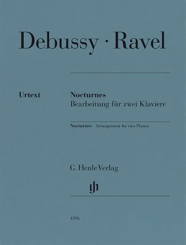 Claude Debussy Nocturnes Klavier Duett