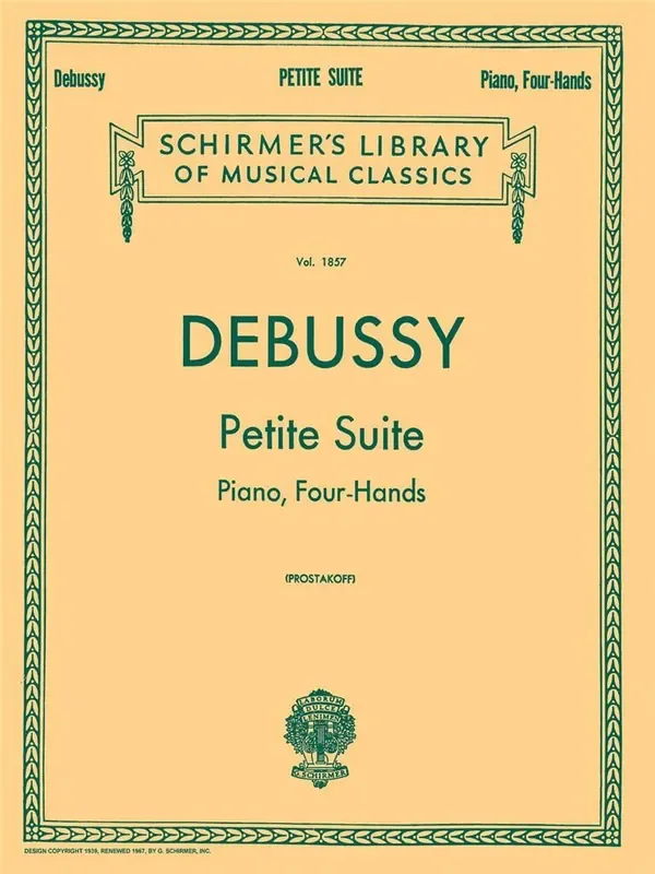 Claude Debussy Petite Suite Klavier vierhändig