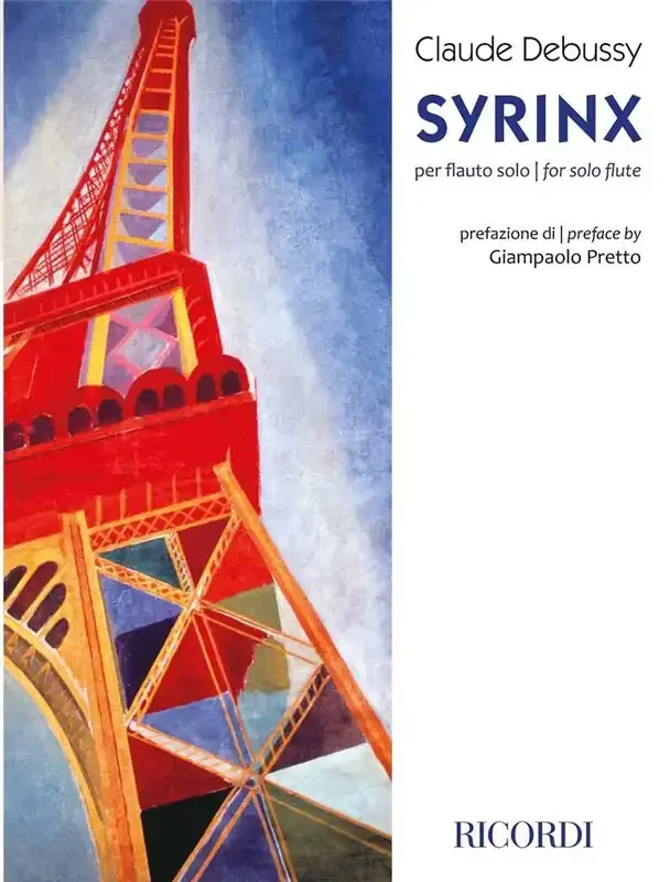 Claude Debussy Syrinx per flauto solo Flöte Solo