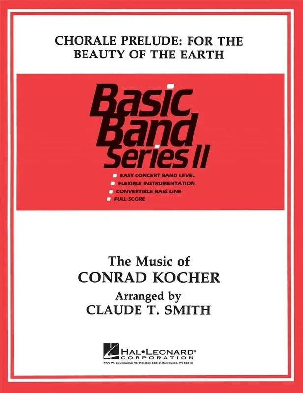 Claude T. Smith Chorale For the Beauty of the Earth Blasorchester