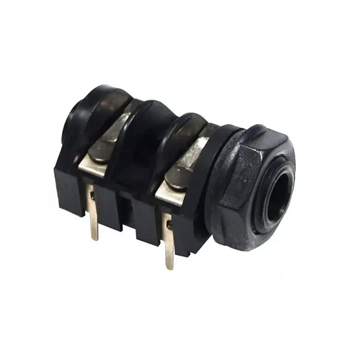 Cliff 6,3 mono jack PCB 4pin