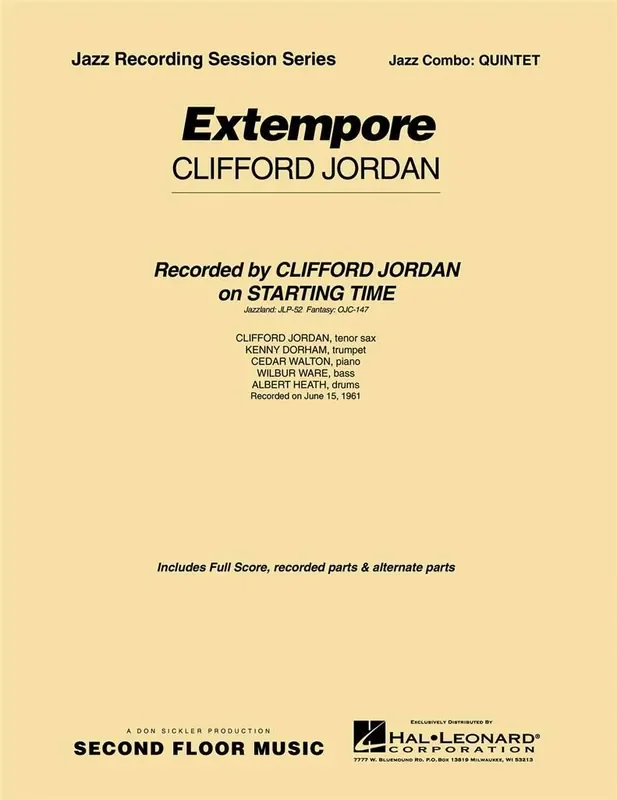 Clifford Jordan Extempore Jazz Ensemble