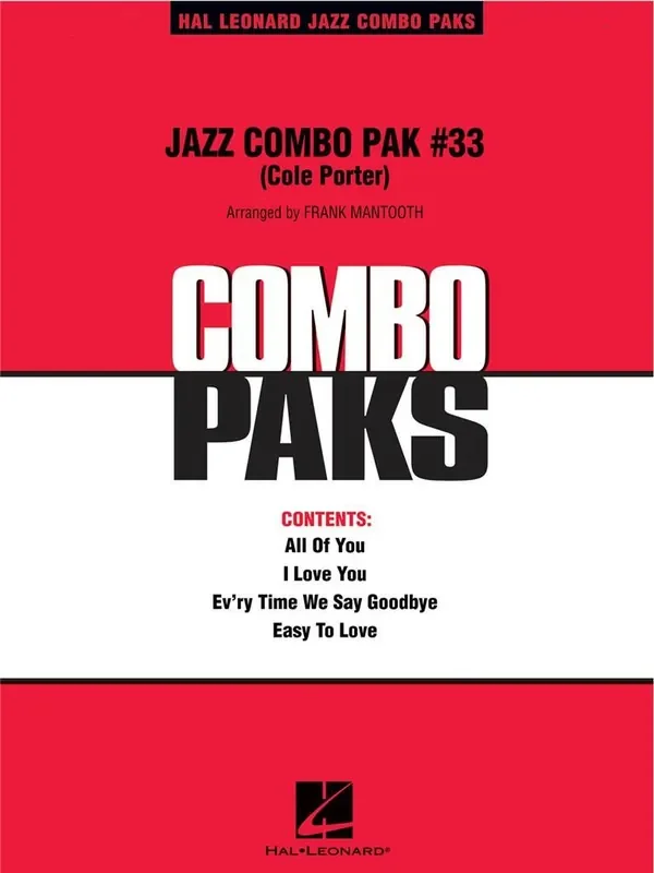 Cole Porter Jazz Combo Pak 33 – Cole Porter (Arr. Frank Mantooth) Jazz Ensemble