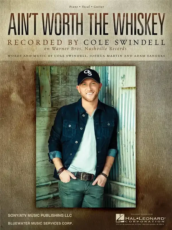 Cole Swindell Ain‘t Worth the Whiskey Gesang mit Klavier
