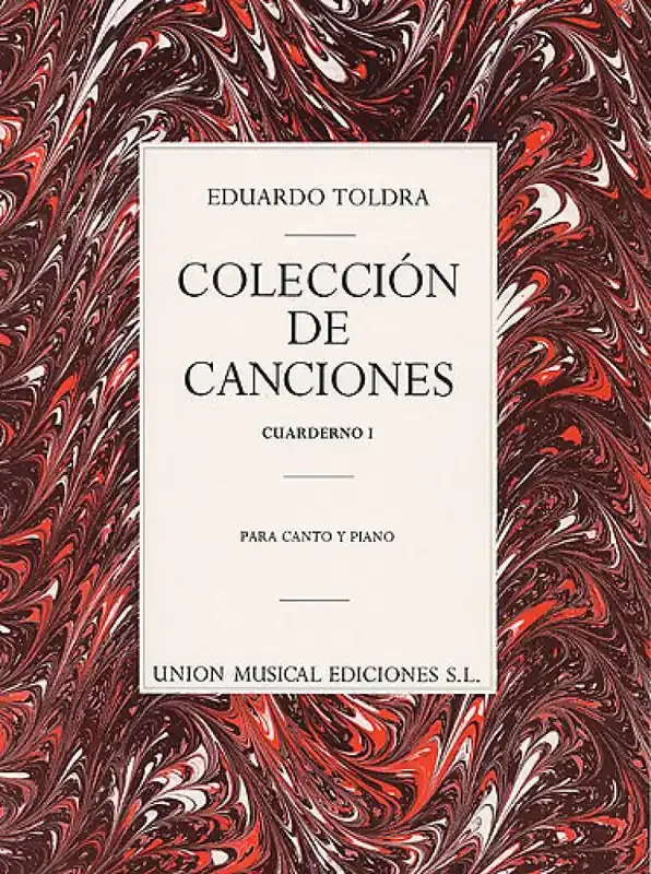 Coleccion De Canciones – Volume 1 Gesang Solo