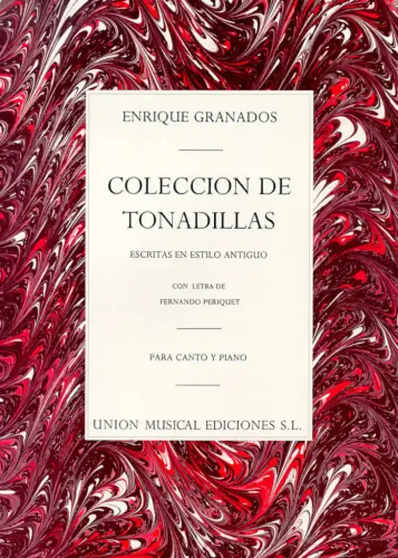 Coleccion De Tonadillas Gesang mit Klavier