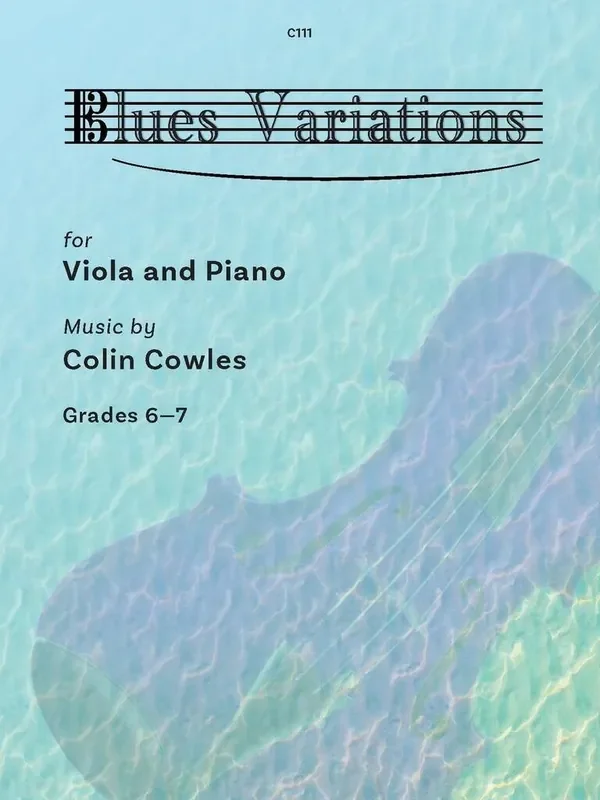 Colin Cowles Blues Variations Viola mit Begleitung