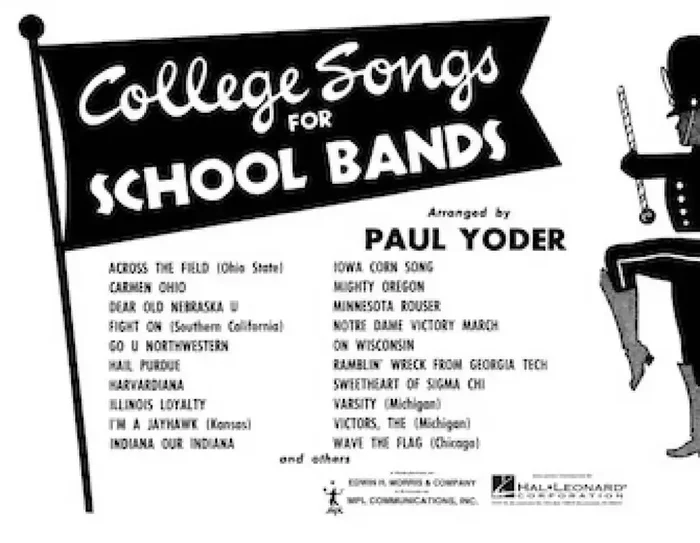 College Songs for School Bands – 1st F Horn Blasorchester