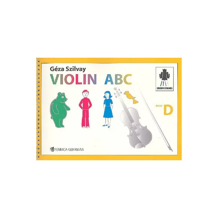Colour Strings Violin ABC Book D