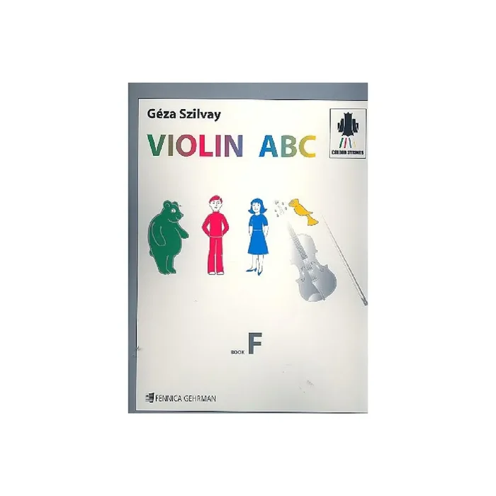 Colour Strings Violin ABC book F