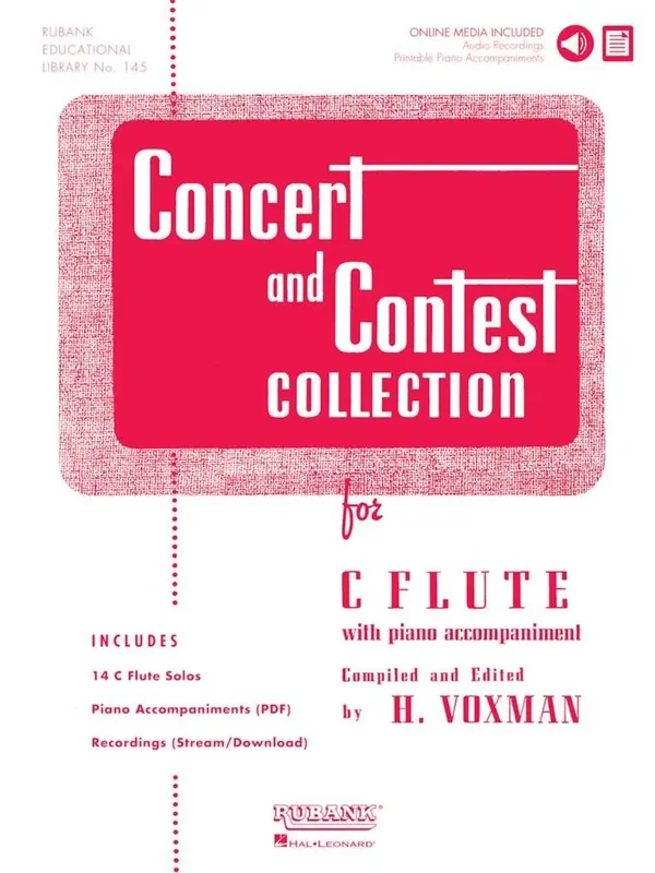 Concert And Contest Collection for Flute (Arr. Himie Voxman) Flöte Solo
