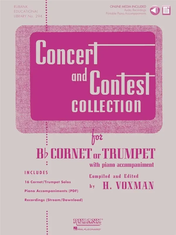 Concert and Contest Collection for Trumpet (Arr. Himie Voxman) Trompete Solo