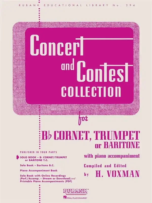 Concert And Contest Collection Trompete Solo