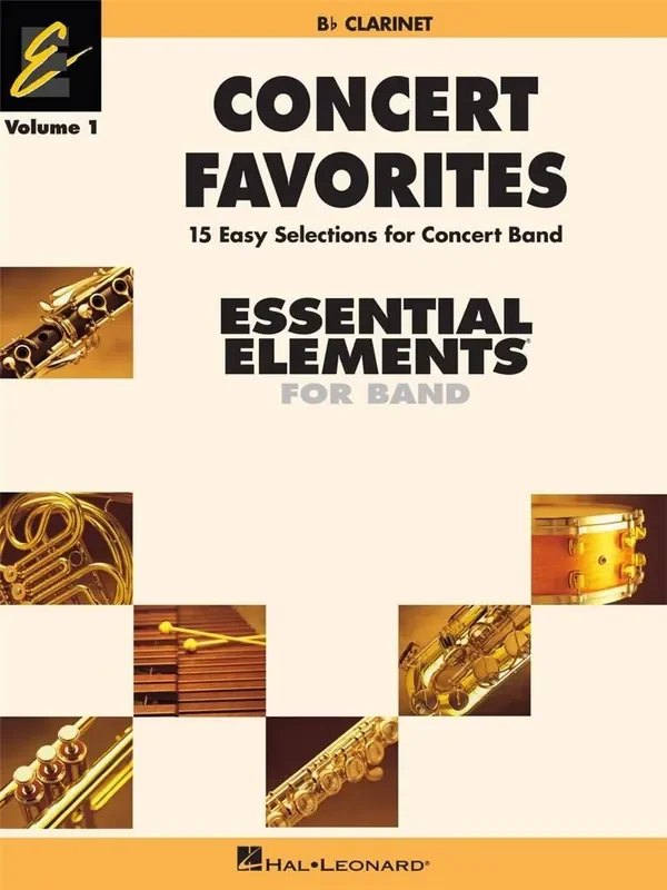 Concert Favorites Vol. 1 – Bb Clarinet (Arr. John Higgins) Blasorchester