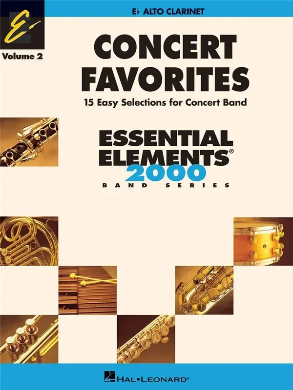 Concert Favorites Vol. 2 – Alto Clarinet (Arr. James Curnow) Blasorchester