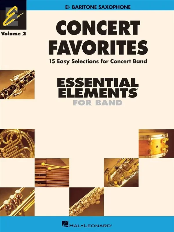 Concert Favorites Vol. 2 – Baritone Sax (Arr. James Curnow) Blasorchester