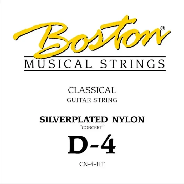 Concert Series D-4 snaar voor klassieke gitaar, silverplated nylon, hard tension