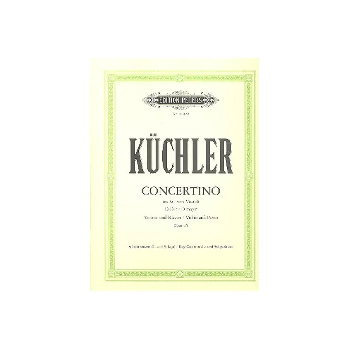 Concertino D-Dur op.15