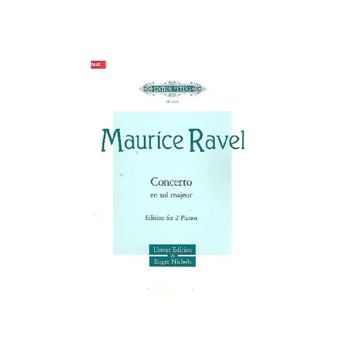 Concerto en sol majeur pour piano et orchestre